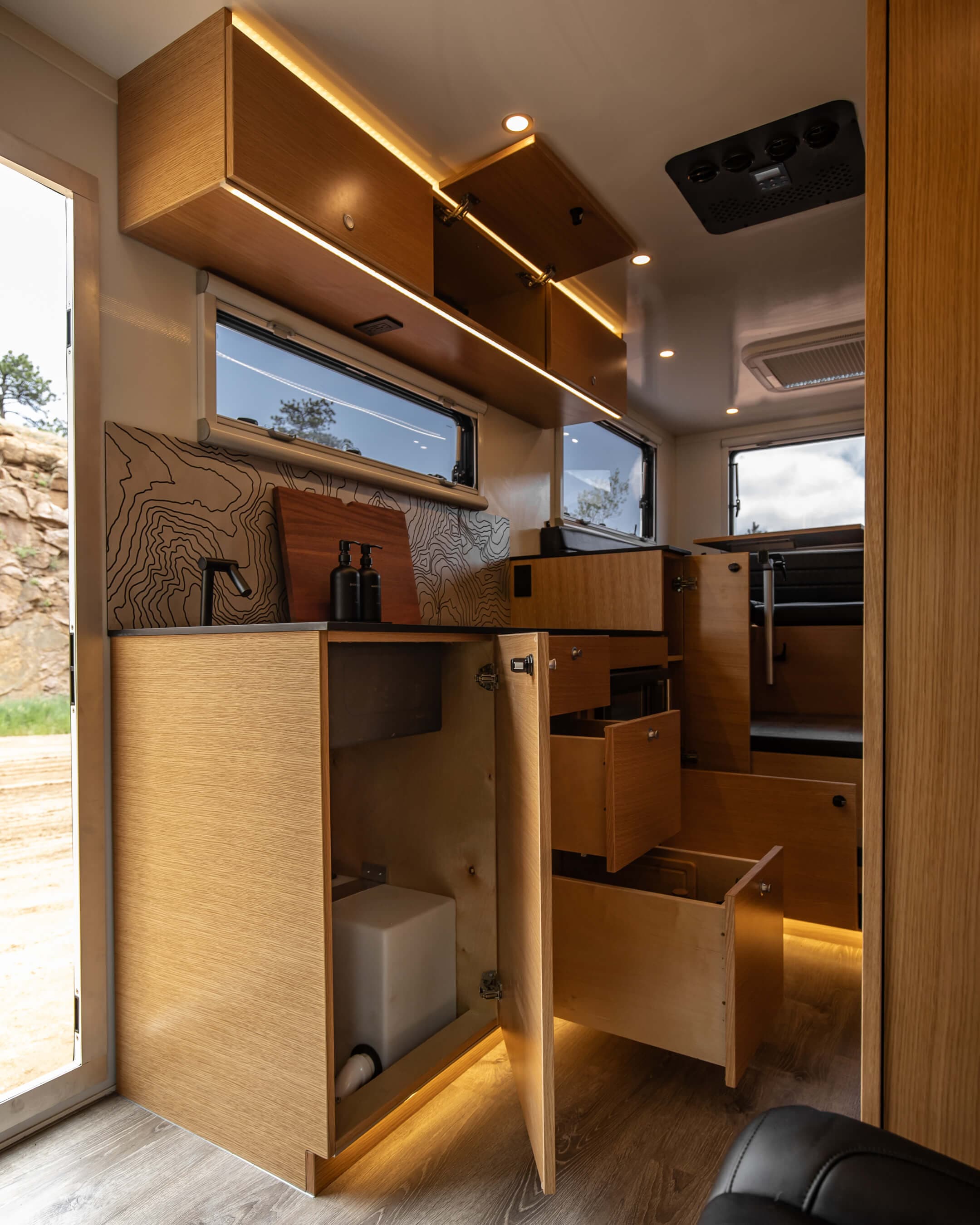 Rossmönster HAVN Camper Van - Interior Living